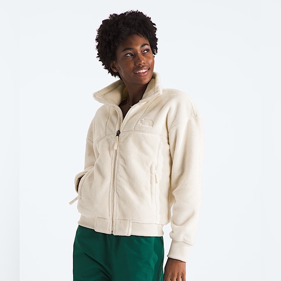 The North Face Women’s Osito Lux Jacket Teddy Fleece Full Zip Sweatshirt - Small - Picture 2 of 16
